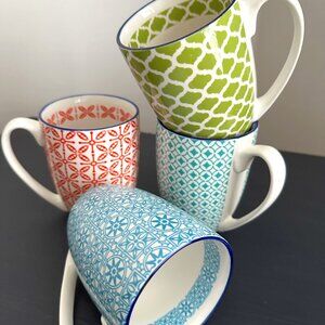 Set of 4 mugs by Vancasso